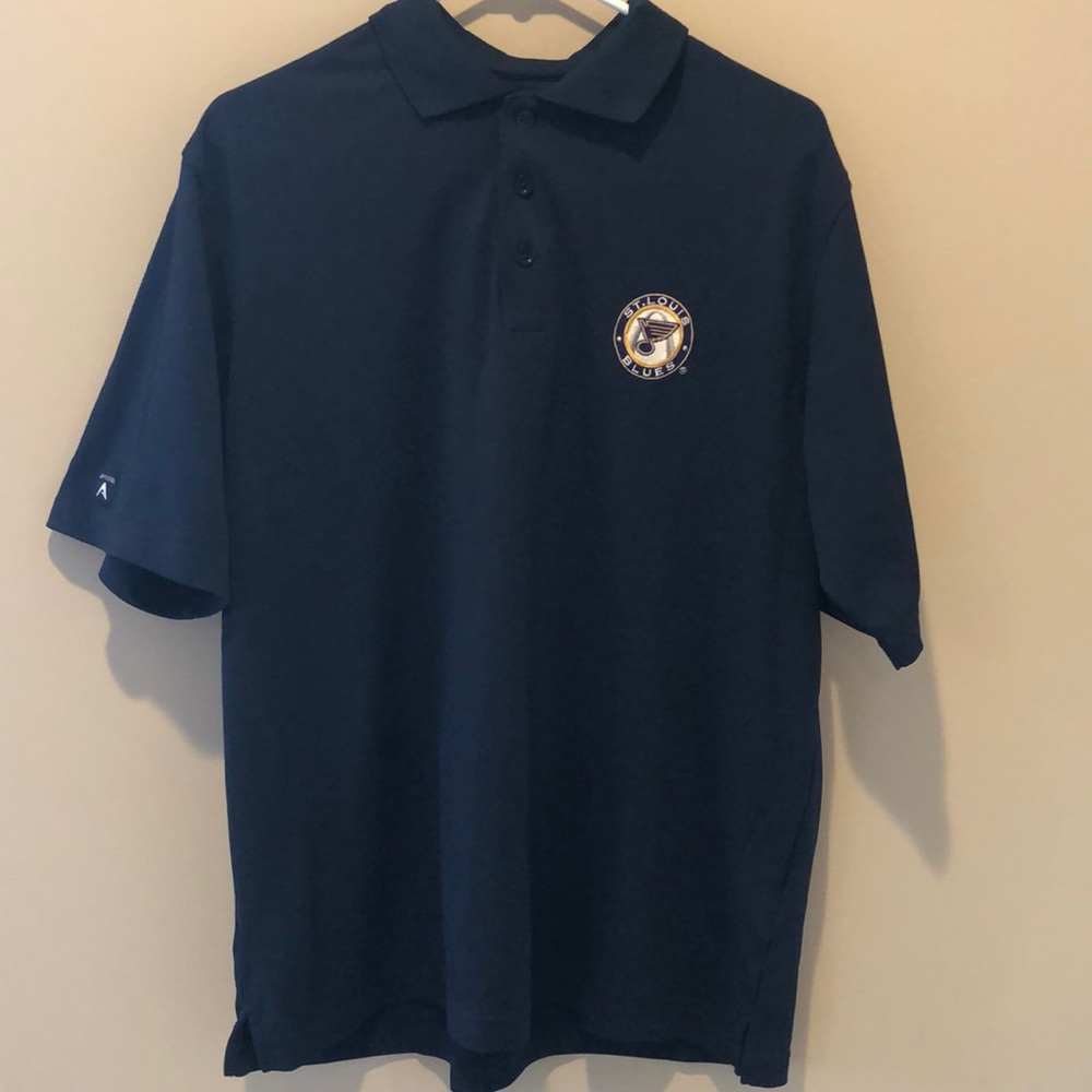 St Louis Blues men’s golf shirt